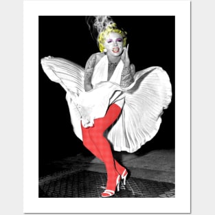 Marilyn 'Dress' Posters and Art